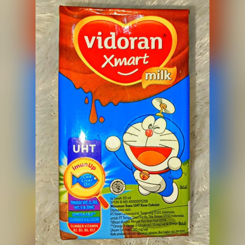 

SUSU VIDORAN XMART MILK UHT COKLAT 110 ML