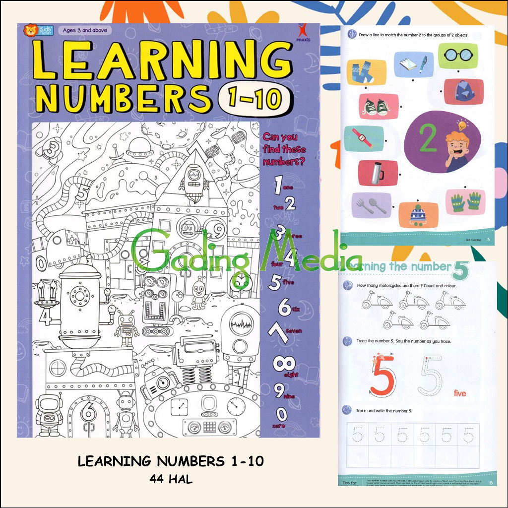 

Nursery Learning Numbers 1 - 10 11 - 20