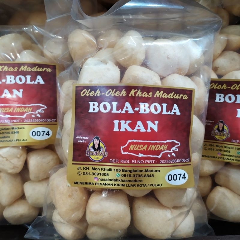 

Krupuk Bola Bola Ikan 120 gram