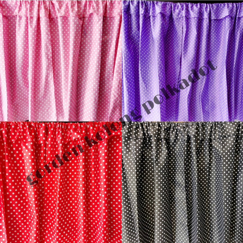 Gorden Hordeng kolong Dapur Polkadot