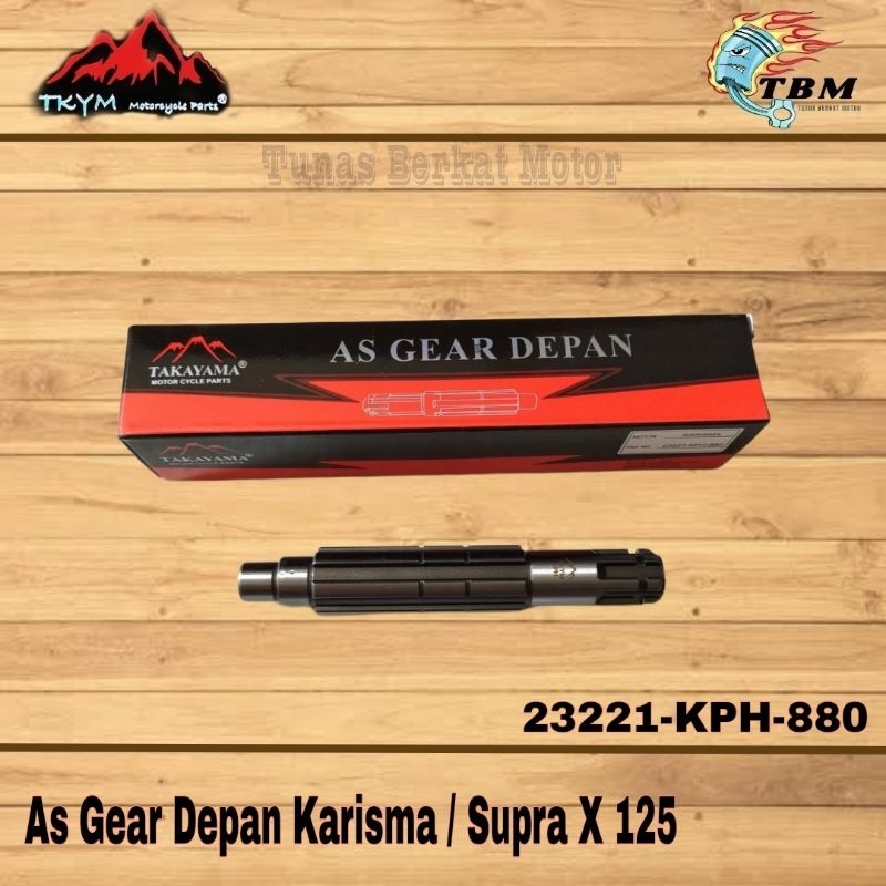 As Gear Depan Karisma As Gear KPH Takayama Karisma / Supra X 125