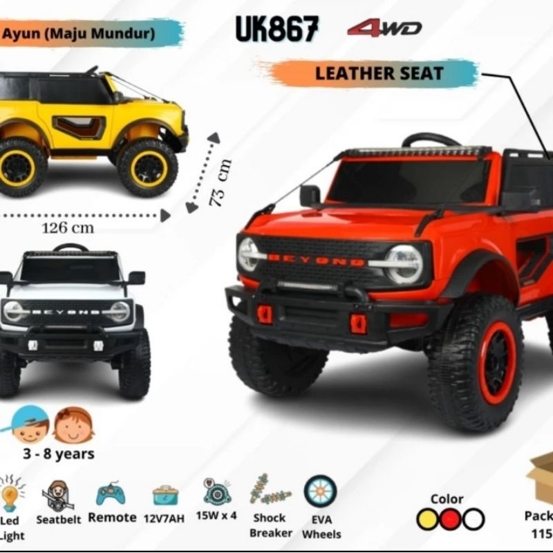 mobil aki jeep rubicon beyond style