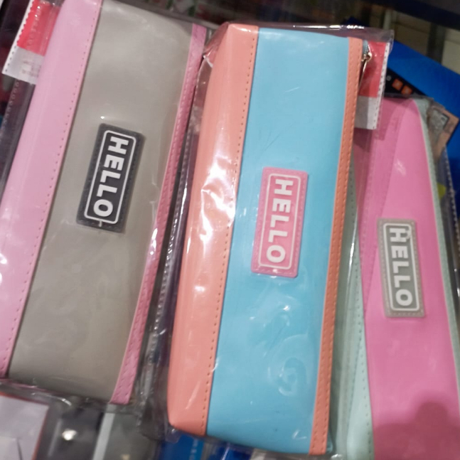 

Pencil Pouch / Tempat Pensil Anti air HELLO