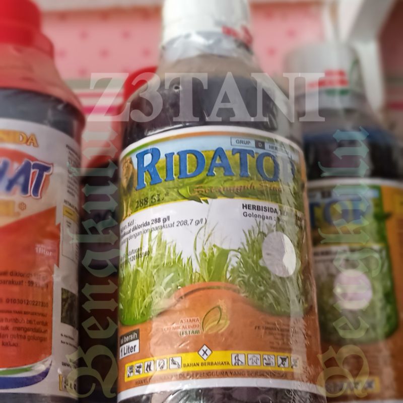RIDATOP 288sl 1 L Herbisida Kontak Rumput Mati Cepat