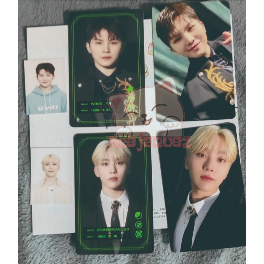 [READY] PHOTOCARD PC OFFICIAL SEVENTEEN MEMBKIT GAMEBOI SEUNGKWAN THE8 SET
