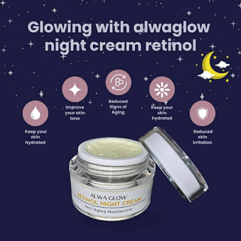 ALWA GLOW NIGHT CREAM RETINOL ORIGINAL