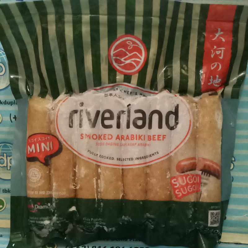 

Riverland Smoked Arabiki Beef Sausage / Sosis Ala Jepang 240 gram