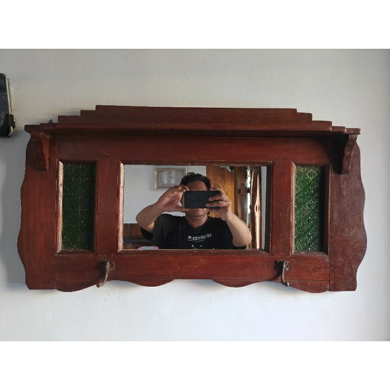 kapstok kayu jati jadul