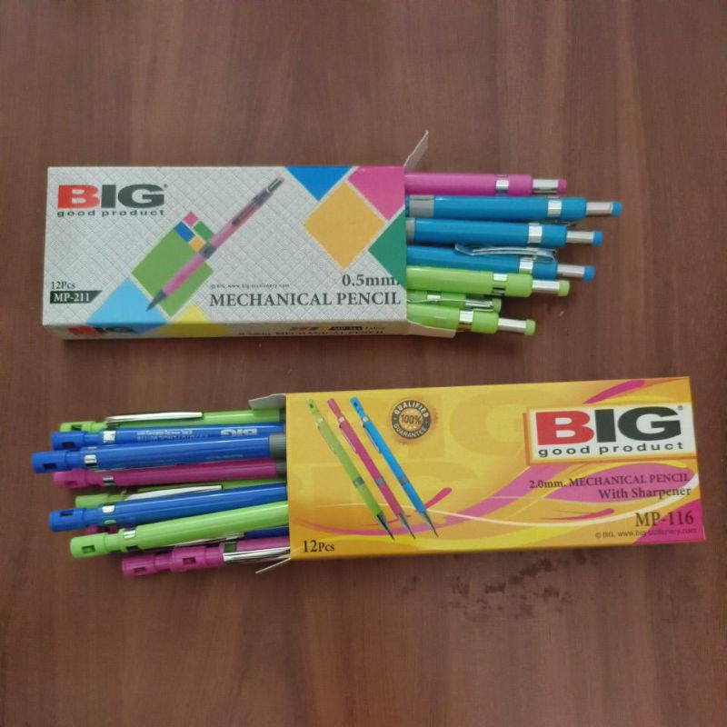 

Pensil Mekanik Big 0,5 mm & 2,0 mm (per pcs)