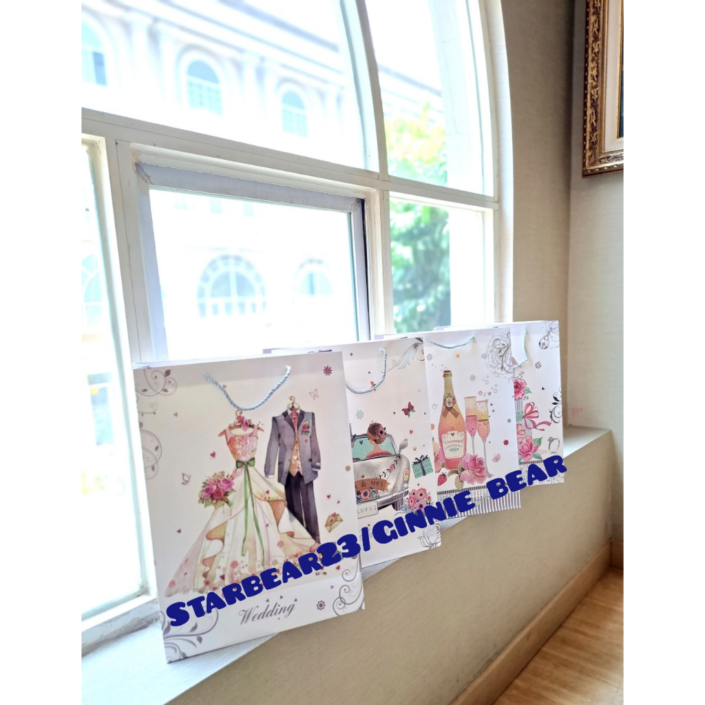 

paperbag the wedding classic size jumbo ( CIA 651)