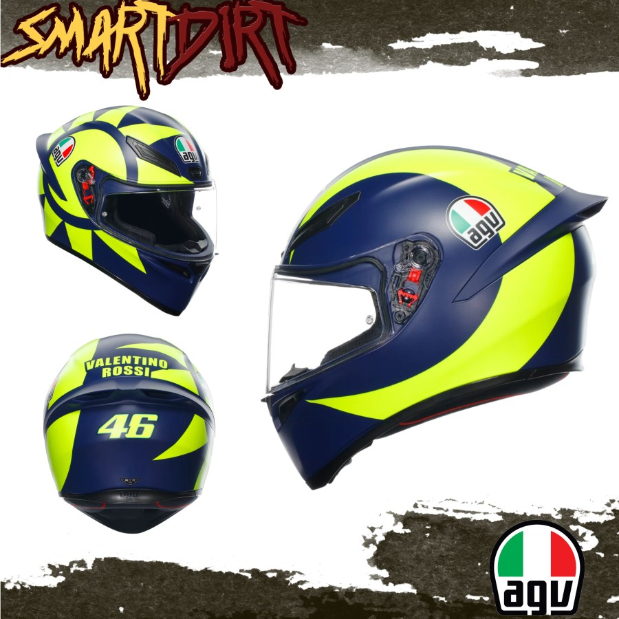 Helm Motor AGV K1 S E2206 Soleluna 2018 AGV Helmet K1 S Soleluna Ori