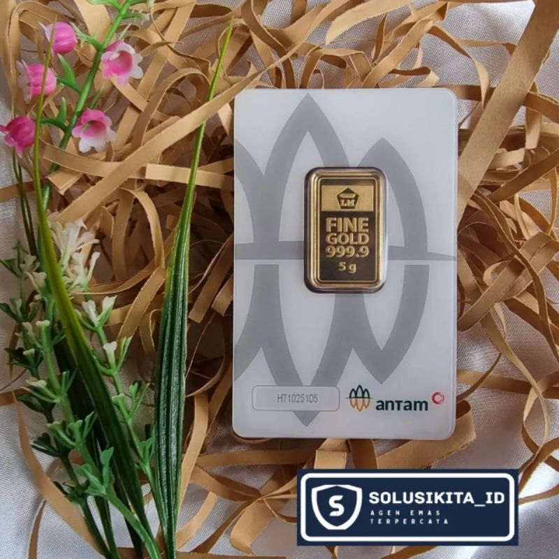 Logam Mulia Antam 5 gr Certicard Terbaru