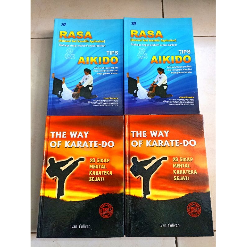 ( PROMO BUKU MURAH ORIGINAL ) BUKU AIKIDO / SENI BELADIRI / RASA DAN TIPS AIKIDO / CARA BELAJAR SENI