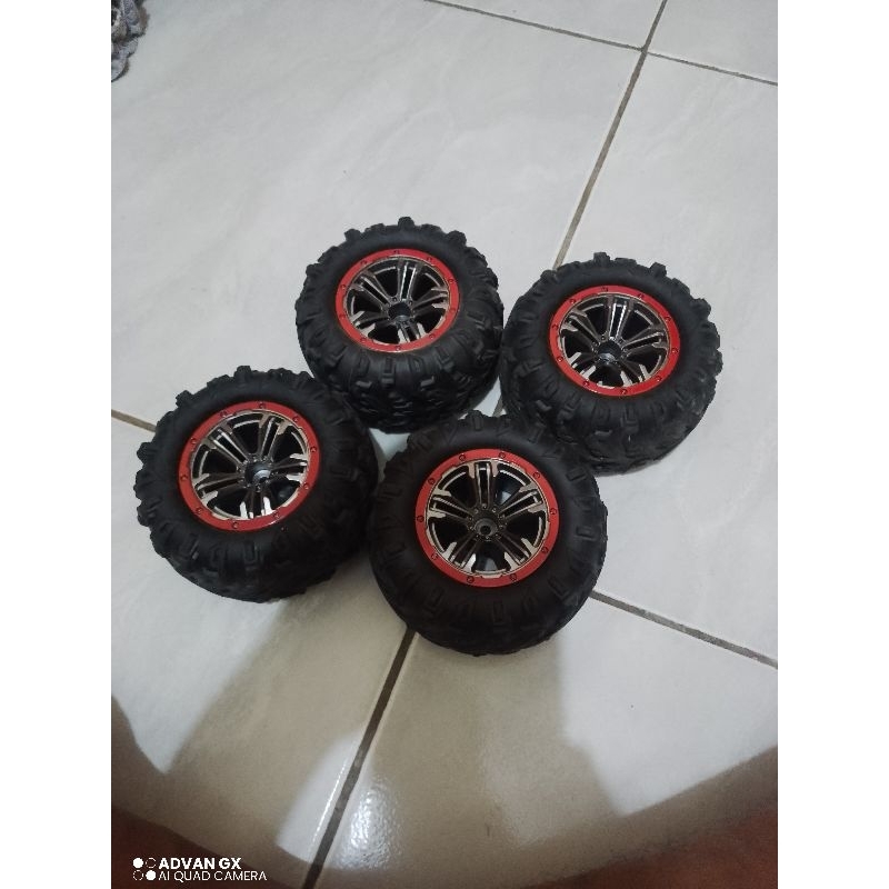 part rc ban monster truck xinlehong 9125 1set hex 12mm
