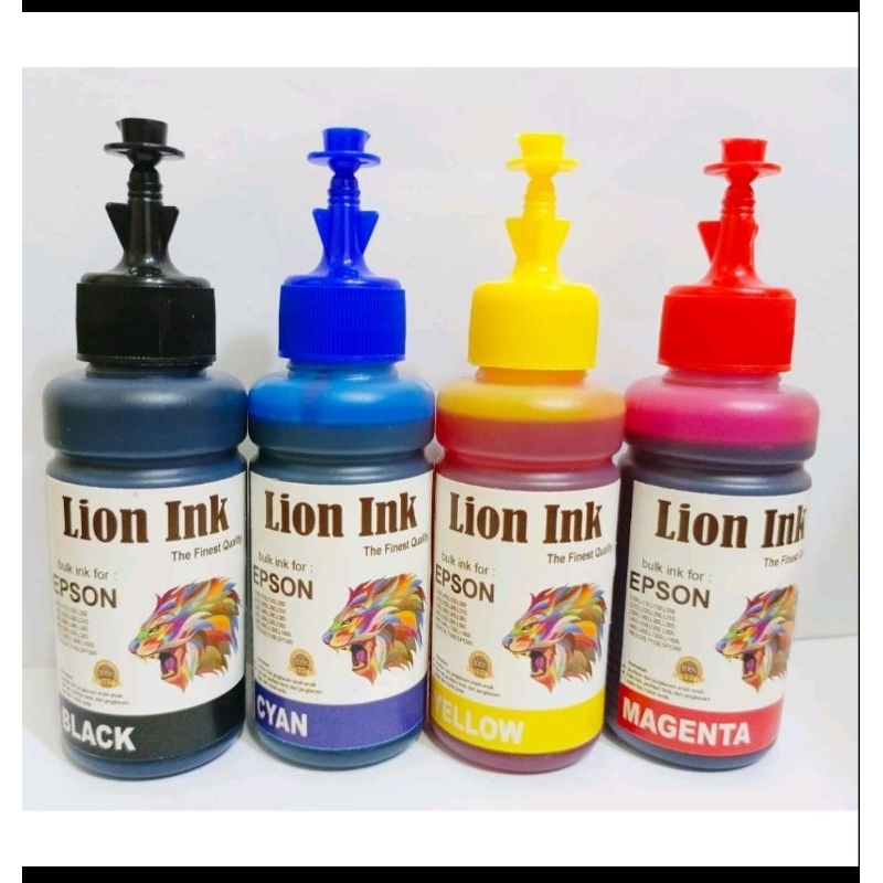 Paket Tinta Epson Isi Ulang Series 1 Paket 4 Warna L120 L121 L 1300  L220 L300 L310 L385