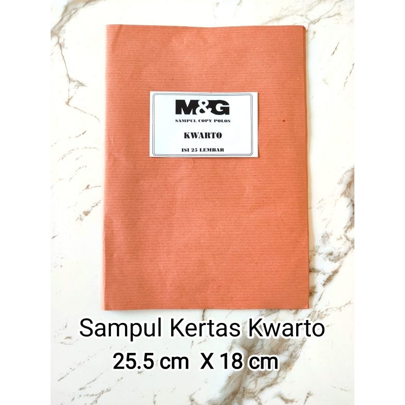 

Sampul Kertas Coklat KWARTO / Buku Biasa ( 25 Lembar )