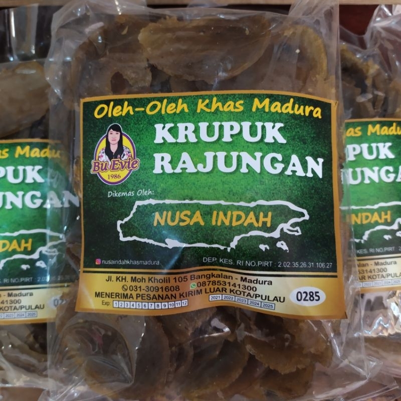 

Krupuk Rajungan Mentah 250 gram