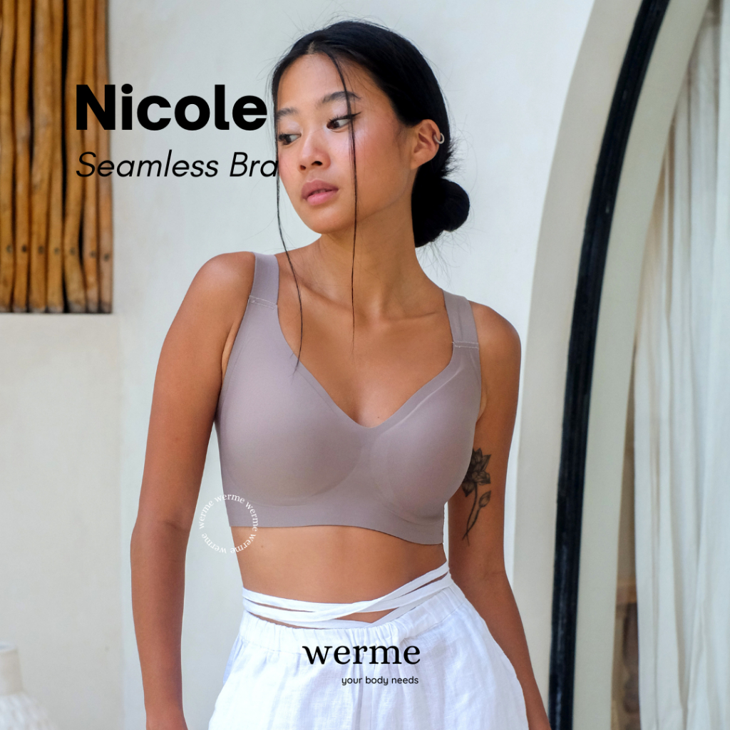 NICOLE  BIG SIZE SEAMLESS BRA