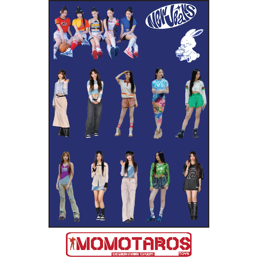 

Sticker murah antiair Newjeans kpop 1 pc