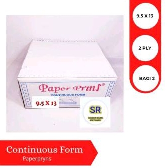 

CONTINUOUS FORM ( 9,5 x 13 ) 2 PLY BAGI 2