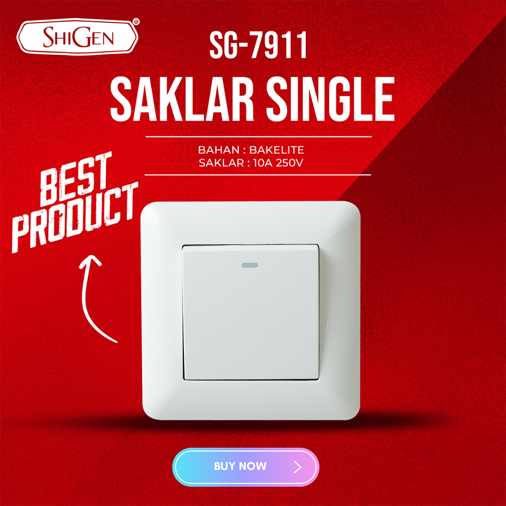Saklar Switch Stop kontak IB (INBOW) Premium SHIGEN SNI