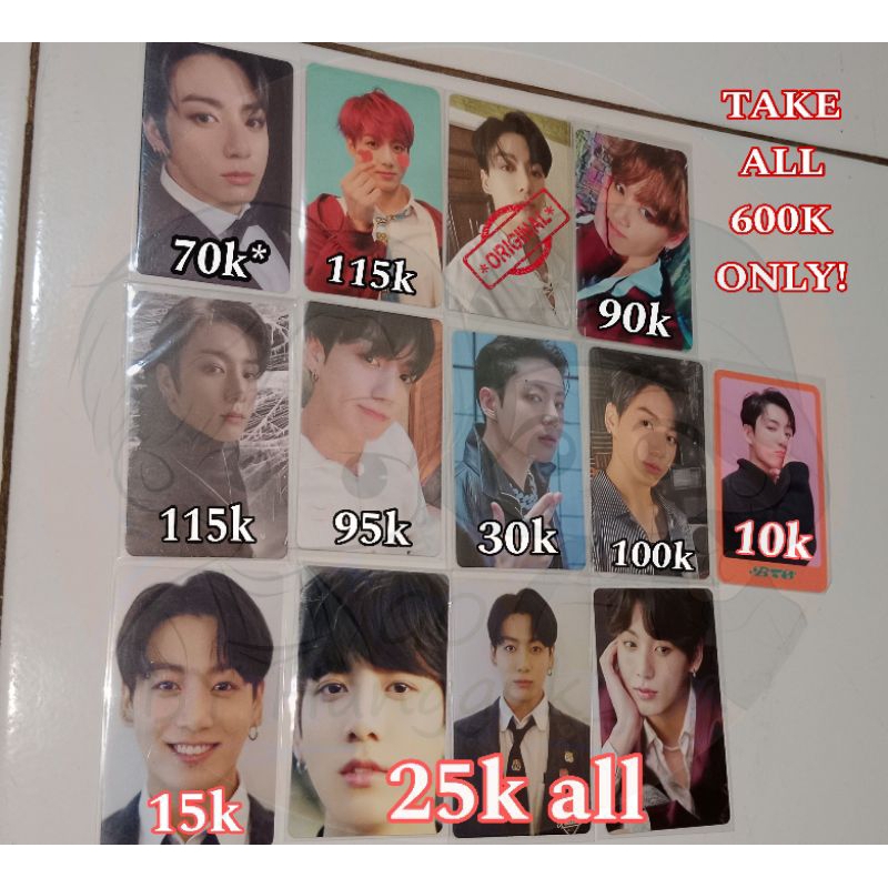 Jungkook photocard official
