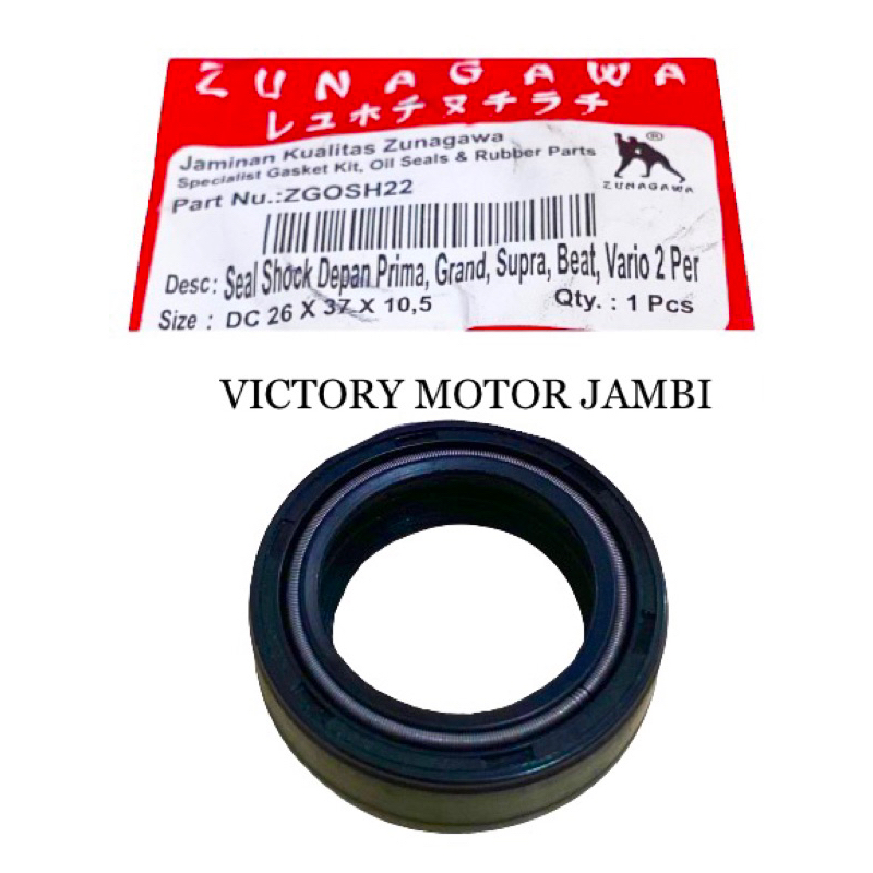 SEAL SHOCK DEPAN SUPRA GRAND BEAT VARIO DOUBLE PER ZUNAGAWA