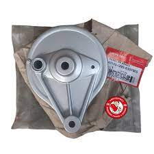 Cover Panel Brake Tutup Tromol Belakang Honda Astrea Prima Grand Legenda Supra X 100 Silver Ori Orig