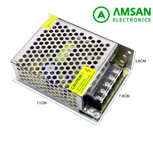 Adaptor Power Supply 5V 12V 24V 2A 5A 6A 8A Switching SMPS PSU Jaring - 24V 2A 50W Limited
