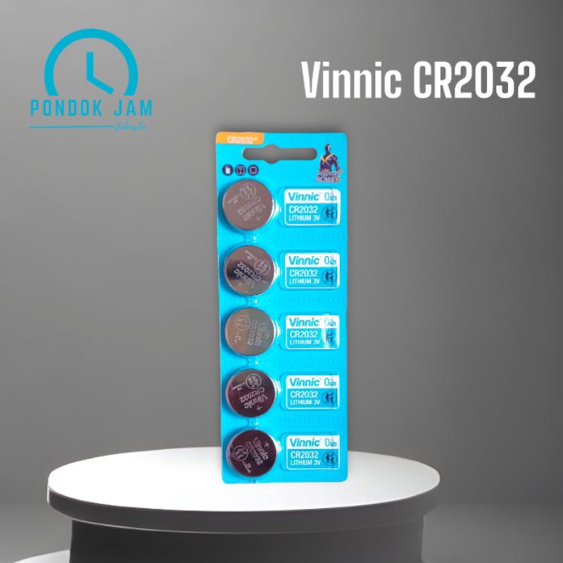 BATERAI VINNIC CR2032 ORIGINAL LITHIUM BATTERY 3 VOLT CR 2032