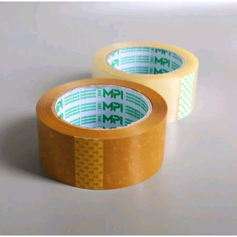 

Lakban Bening Coklat MPI 45mm x 100yard Tape ( 45 mm x 100 yard )