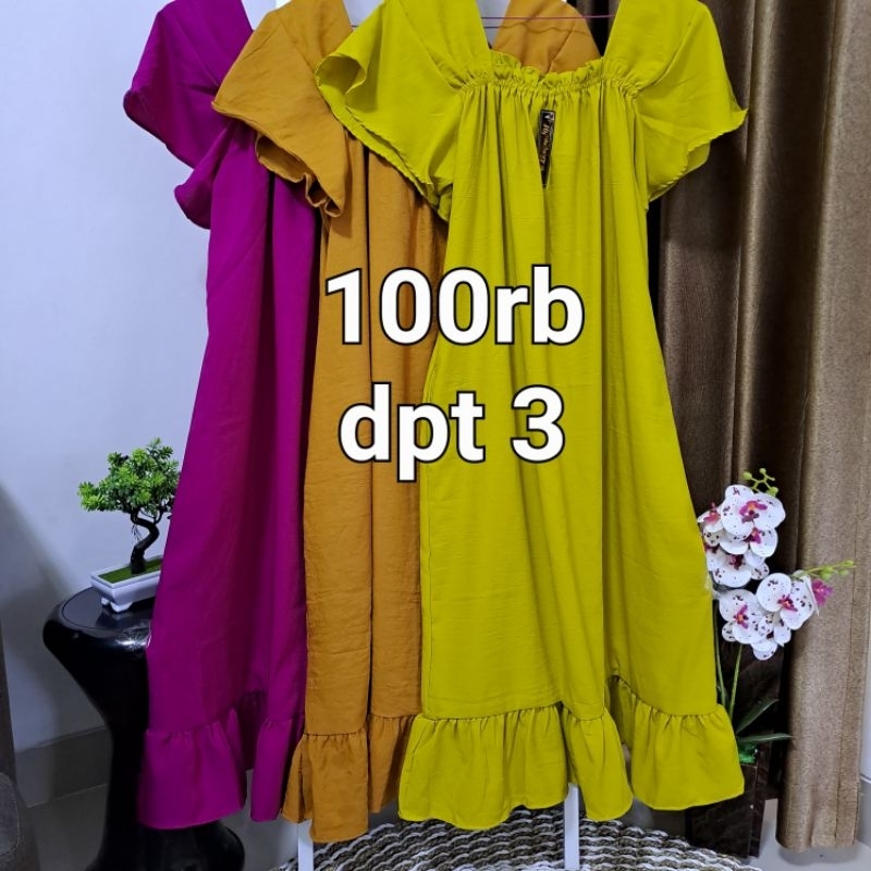 DASTER CRINKLE/DASTER CRINKLE LAURA/DRESS FUJI CRINKLE