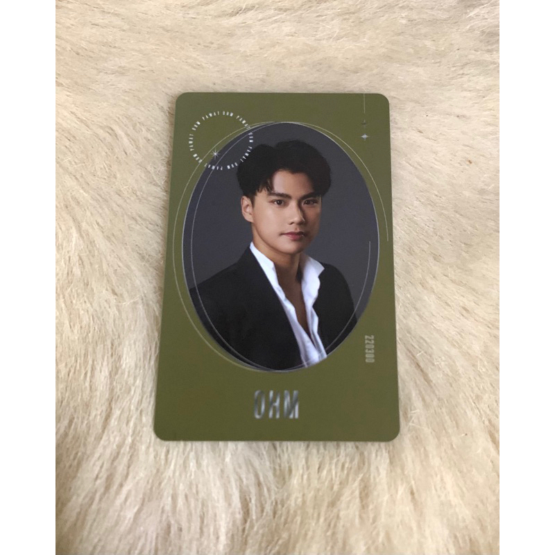 [BOOKED] official photocard Ohm Pawat signature series gmm