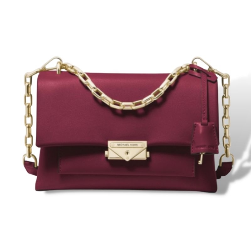 TAS MICHAEL KORS CECE MEDIUM DARK CHERRY ORIGINAL