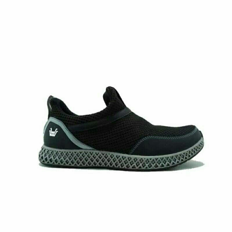 Sepatu weidenmann wolvo 03 hitam/grey