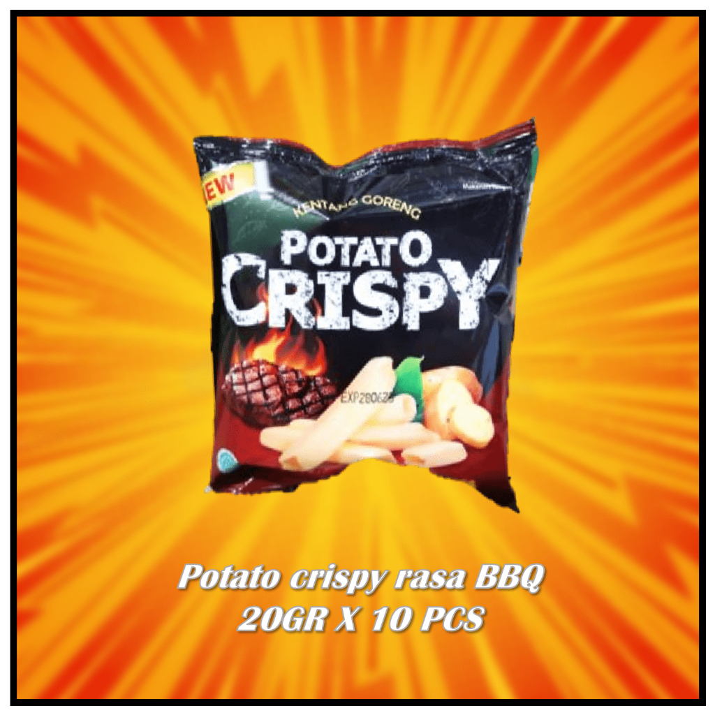 

Potato crispy rasa BBQ 20GR