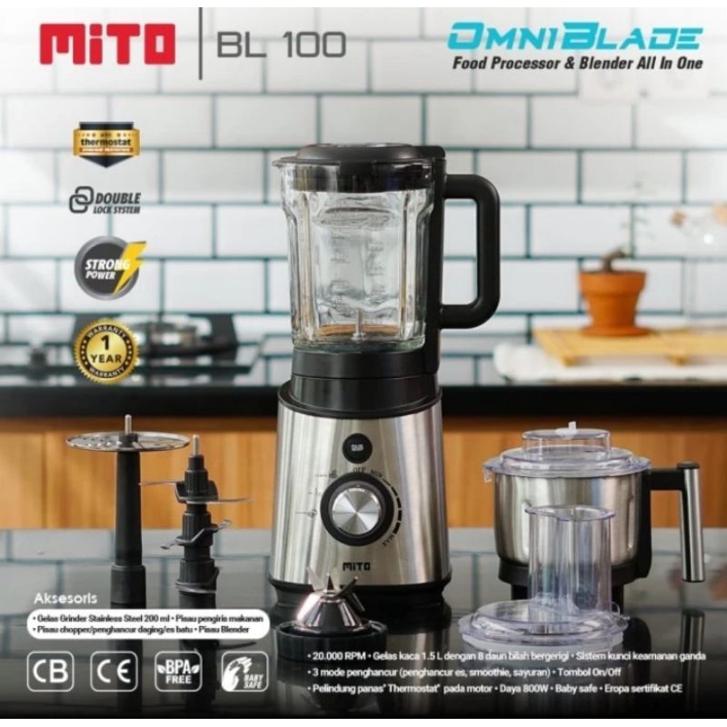 MITO Blender BL100 bl 100 OMNI BLADE
