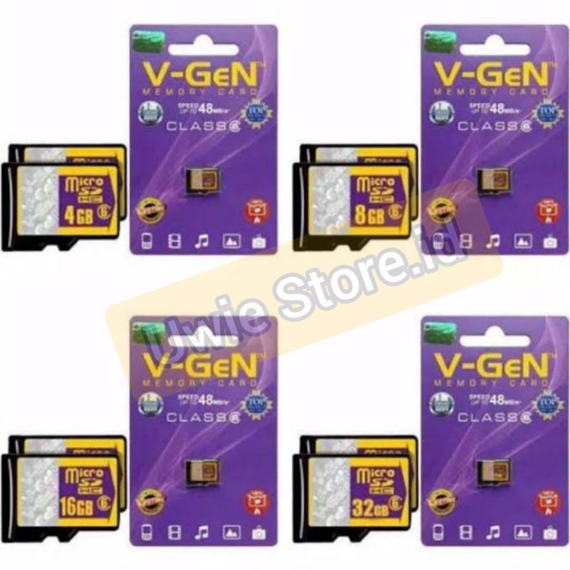 Memory Card V-Gen micro SD | MicroSD V-gen memory eksternal
