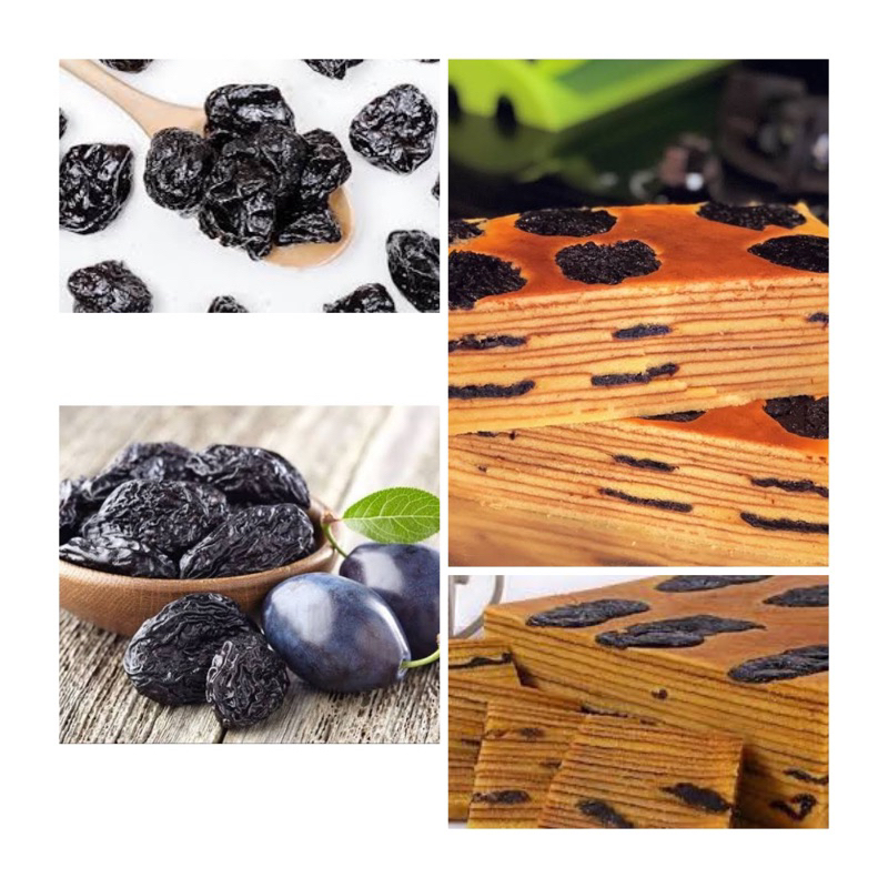 

BUAH PLUM HITAM BASAH PRUNES MARIANI TANPA BIJI