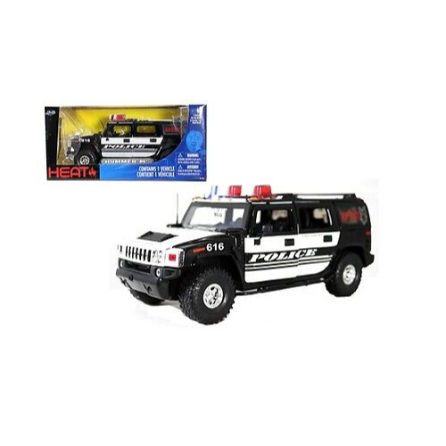 Jada 1/24 Heat Hummer 2011 H2 K-9 Police