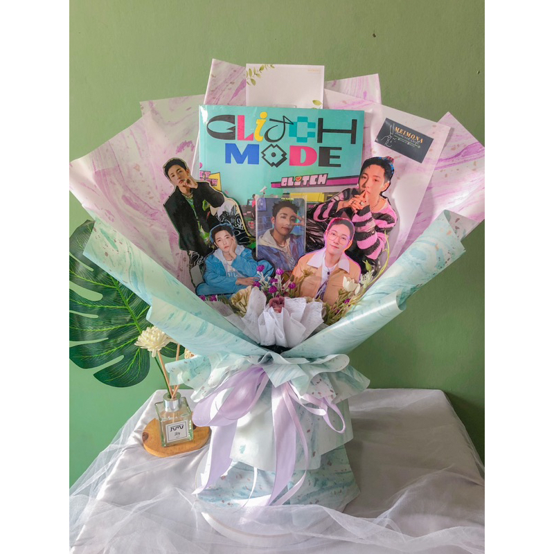 Buket Album Kpop Photocard Official NCT (Bisa Custom)