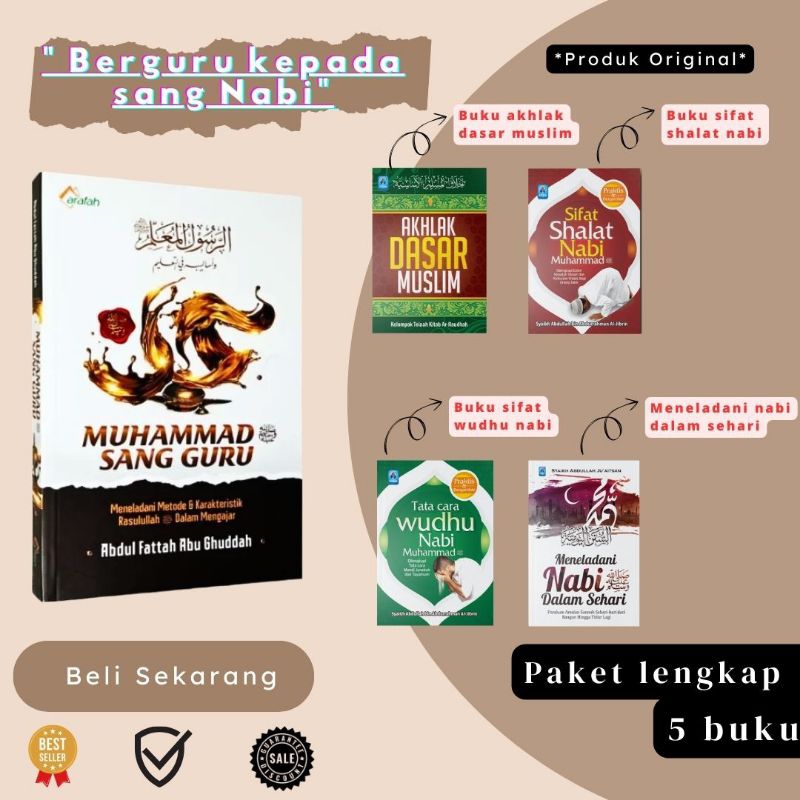 Berguru kepada sang nabi Rasulullah sang guru Muhammad sang guru