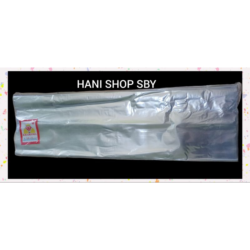 Plastik Kantong Besar Laundry PP Bening Tebal 0,2(50x75)/ Kantong Plastik  Laundry
