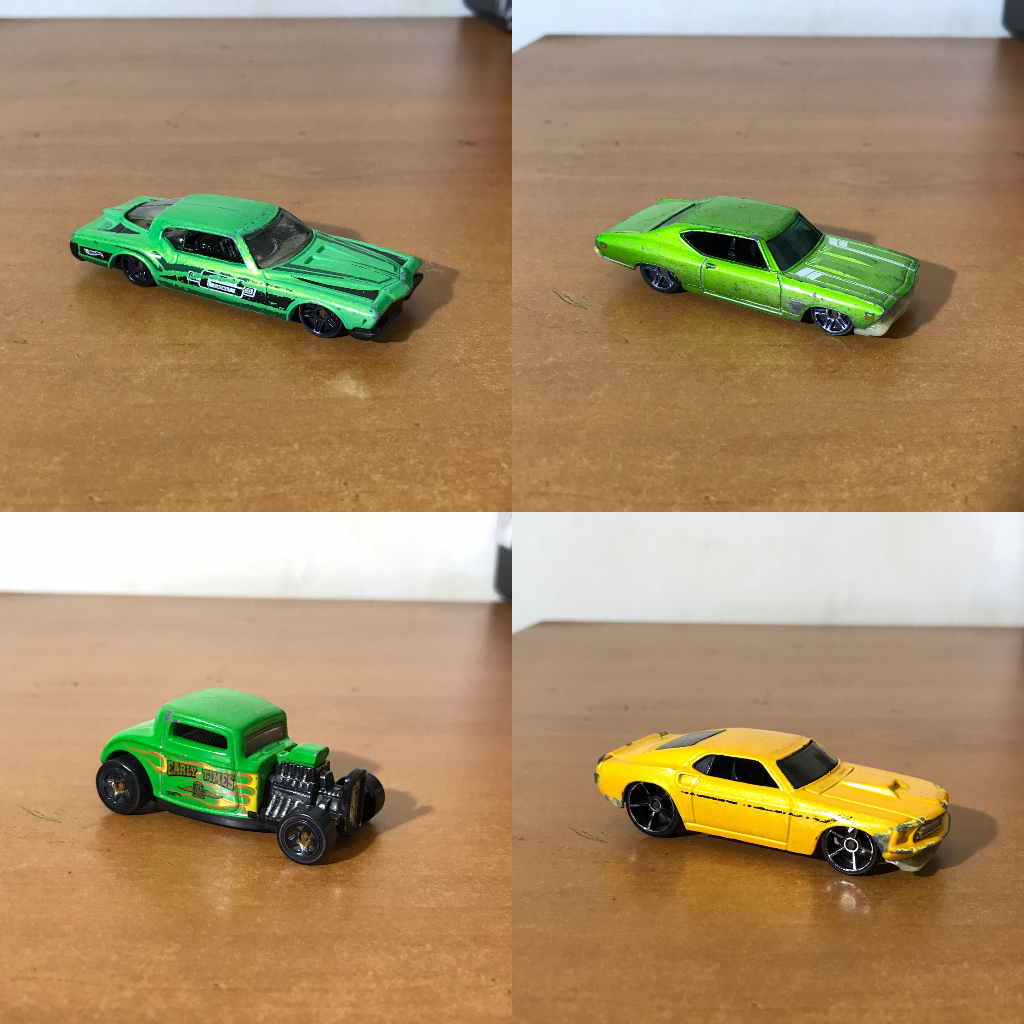Mainan Mobil Diecast Hotwheels Bekas Sedan Hotrod Ford Mustang Chevrolet Buick - Mainan Bekas
