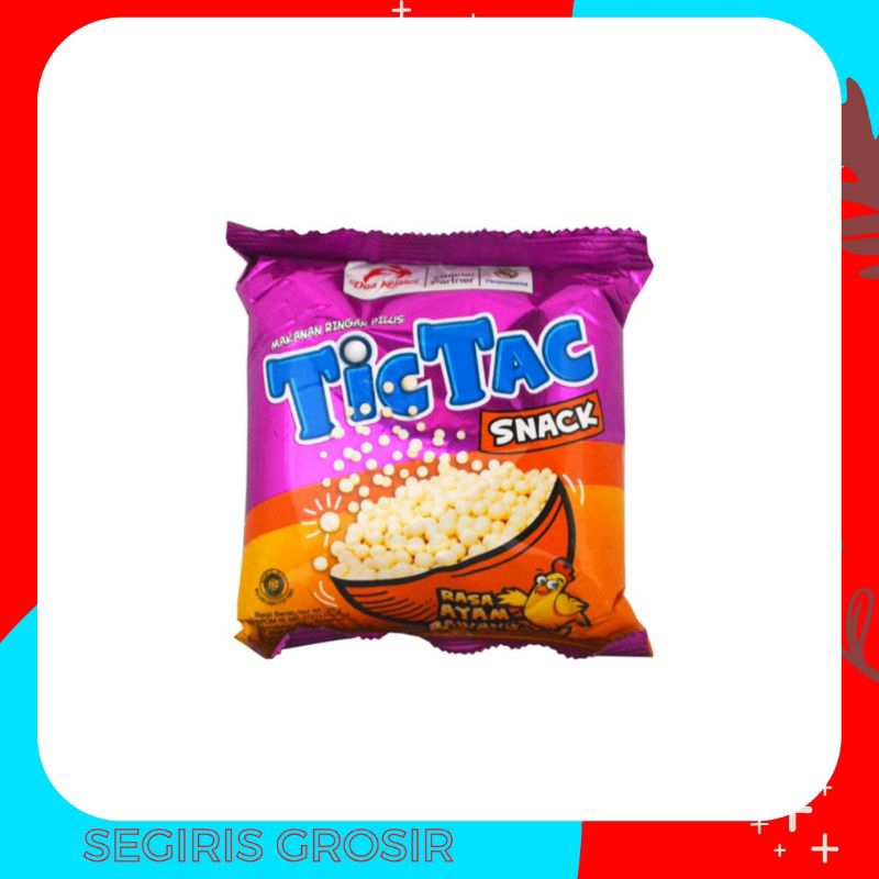 

TIC TAC PILUS RASA AYAM BAWANG RENCENG ISI 10