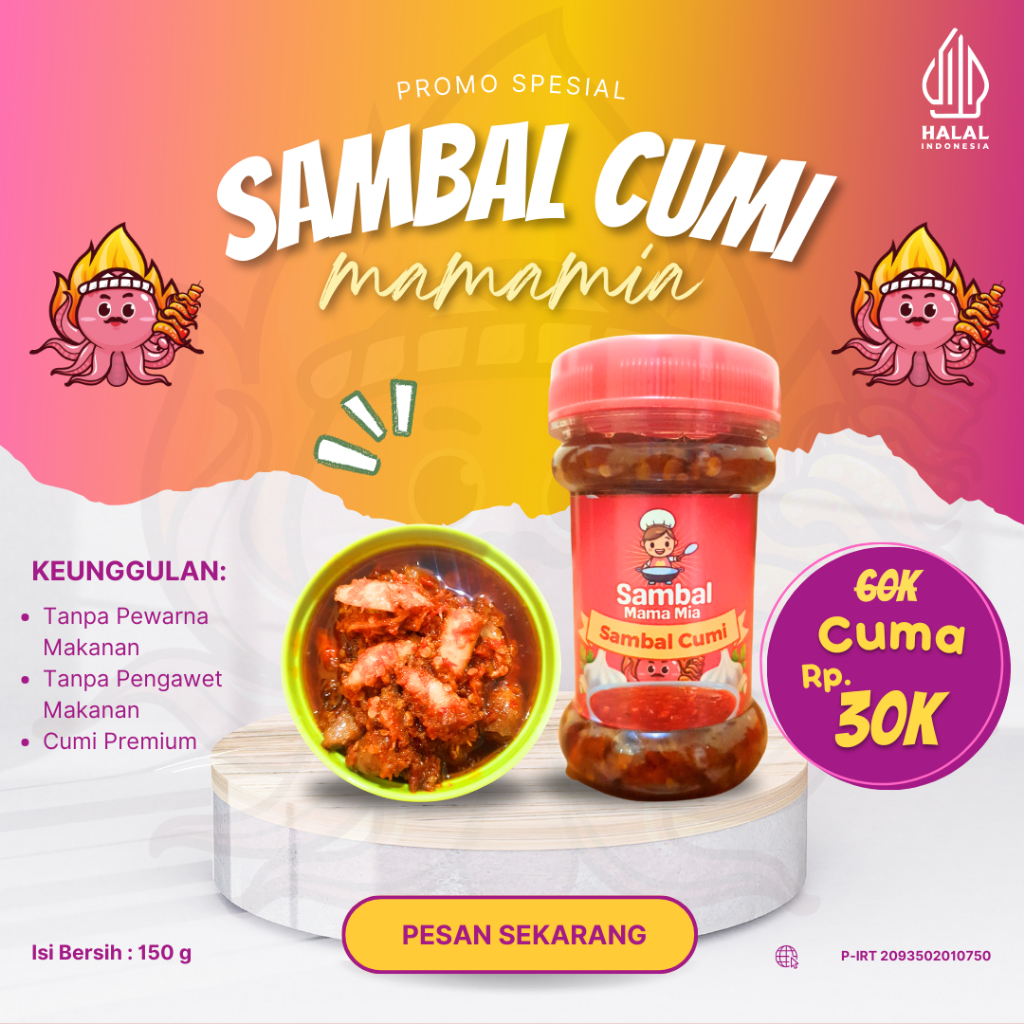 

SAMBAL CUMI PREMIUM