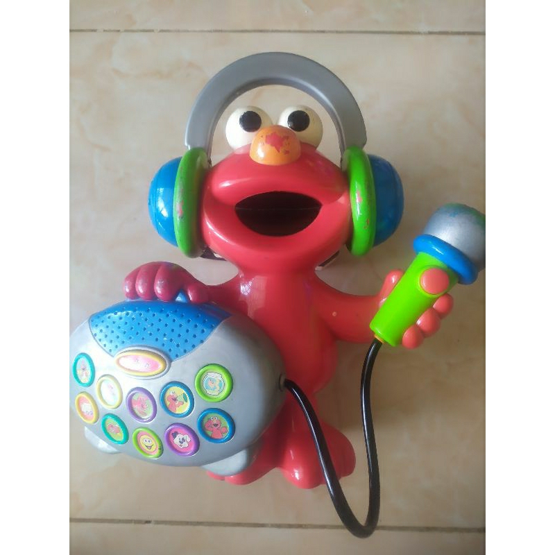 sesame street mattel mainan musical