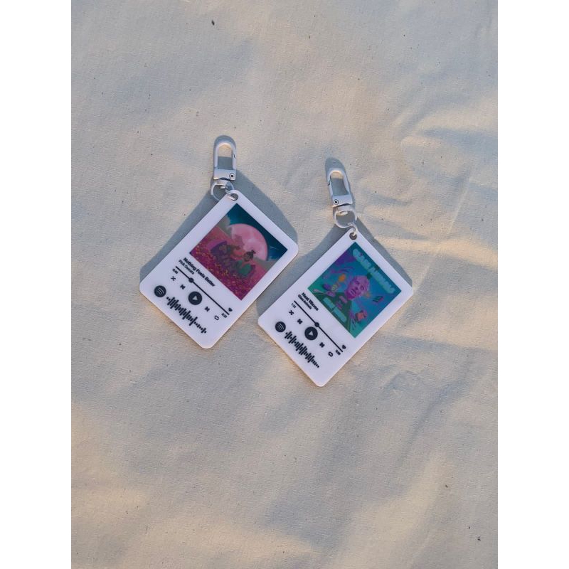 SPOTIFY KEYCHAIN ACRYLIC | Gantungan KUNCI Spotify