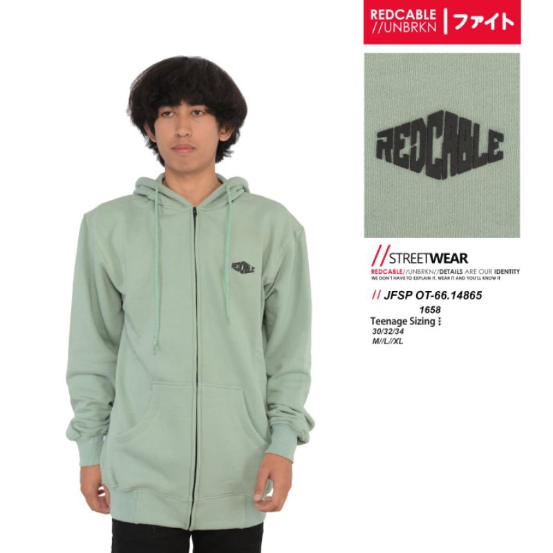 HODIE ZIPPER ORIGINAL BRAND REDCABLE