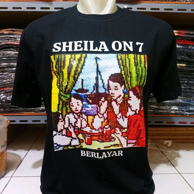 TSHIRT POP SHEILA ON 7 BERLAYAR